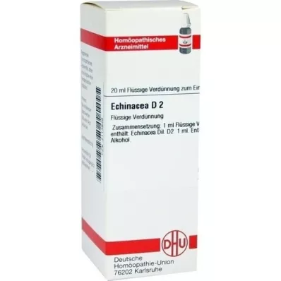 ECHINACEA HAB Diluição D 2, 20 ml ECHINACEA HAB Diluição D 2, 20 ml