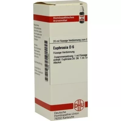 EUPHRASIA Diluição D 6, 20 ml