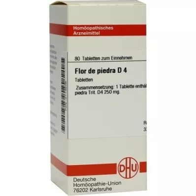 FLOR DE PIEDRA D 4 comprimidos, 80 unidades FLOR DE PIEDRA D 4 comprimidos, 80 unidades