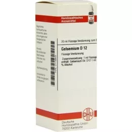 GELSEMIUM Diluição D 12, 20 ml