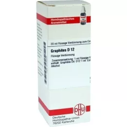 GRAPHITES Diluição D 12, 20 ml