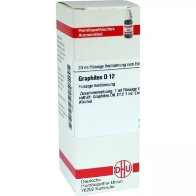 GRAPHITES Diluição D 12, 20 ml