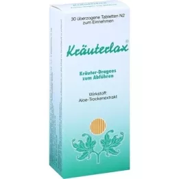 KRÄUTERLAX Dr.Henk 15 mg de arrasto de ervas para laxação, 30 unidades