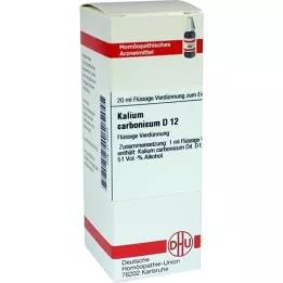 KALIUM CARBONICUM Diluição D 12, 20 ml