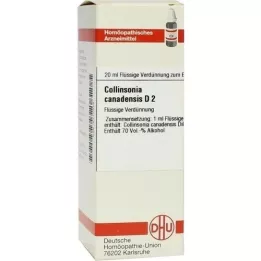 COLLINSONIA CANADENSIS Diluição D 2, 20 ml