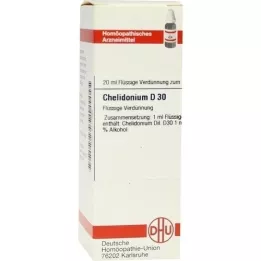 CHELIDONIUM Diluição D 30, 20 ml