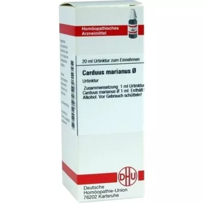 CARDUUS MARIANUS Tintura mãe, 20 ml