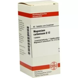 MAGNESIUM CARBONICUM D 12 comprimidos, 80 unidades