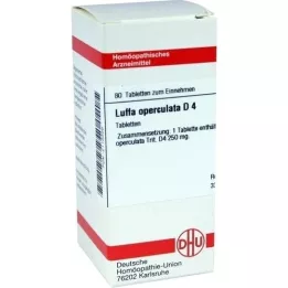 LUFFA OPERCULATA D 4 comprimidos, 80 unidades