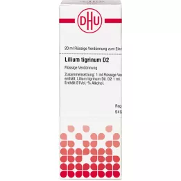 LILIUM TIGRINUM Diluição D 2, 20 ml