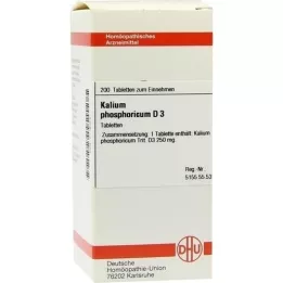 KALIUM PHOSPHORICUM D 3 comprimidos, 200 unidades