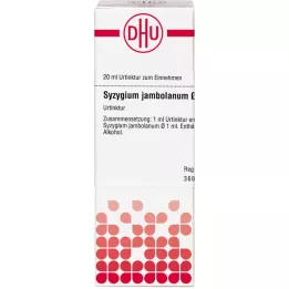 SYZYGIUM JAMBOLANUM Tintura mãe D 1, 20 ml