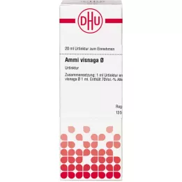 AMMI VISNAGA Tintura mãe D 1, 20 ml
