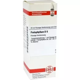 PODOPHYLLUM Diluição D 6, 20 ml