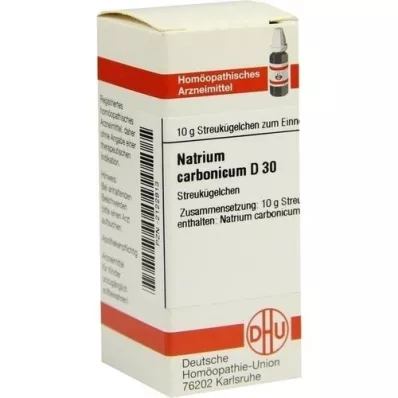 NATRIUM CARBONICUM D 30 glóbulos, 10 g