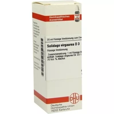 SOLIDAGO VIRGAUREA Diluição D3, 20 ml
