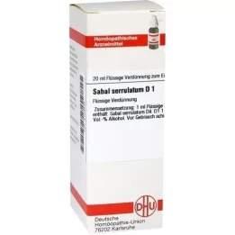 SABAL SERRULATUM Diluição D 1, 20 ml