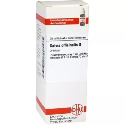 SALVIA OFFICINALIS Tintura mãe, 20 ml