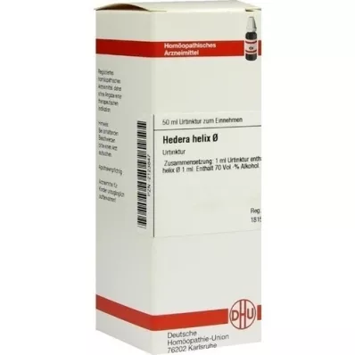 HEDERA HELIX Tintura mãe, 50 ml HEDERA HELIX Tintura mãe, 50 ml