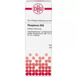 PHOSPHORUS Diluição D 20, 20 ml
