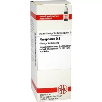 PHOSPHORUS Diluição D 8, 20 ml PHOSPHORUS Diluição D 8, 20 ml