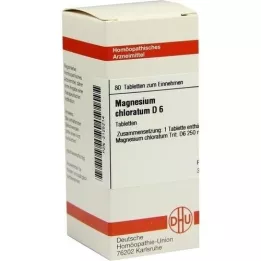 MAGNESIUM CHLORATUM D 6 comprimidos, 80 unidades