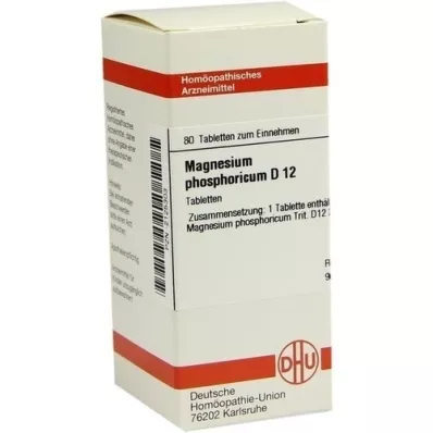 MAGNESIUM PHOSPHORICUM D 12 comprimidos, 80 unidades MAGNESIUM PHOSPHORICUM D 12 comprimidos, 80 unidades