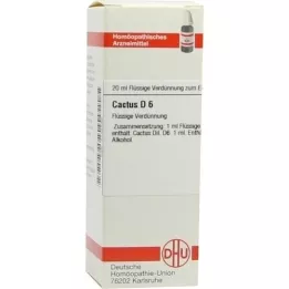 CACTUS Diluição D 6, 20 ml