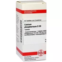 CALCIUM PHOSPHORICUM D 30 comprimidos, 80 unidades