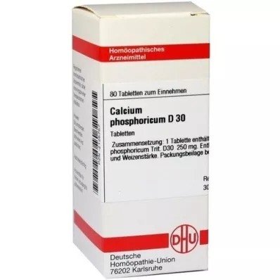 CALCIUM PHOSPHORICUM D 30 comprimidos, 80 unidades CALCIUM PHOSPHORICUM D 30 comprimidos, 80 unidades