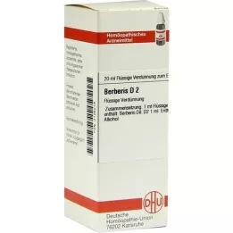 BERBERIS Diluição D 2, 20 ml