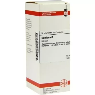 DAMIANA Tintura mãe D 1, 50 ml