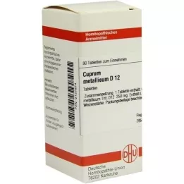 CUPRUM METALLICUM D 12 comprimidos, 80 unidades
