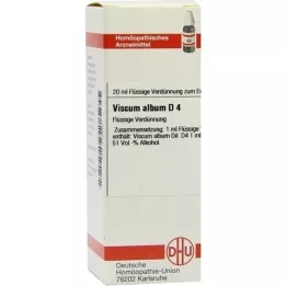 VISCUM ALBUM Diluição D4, 20 ml