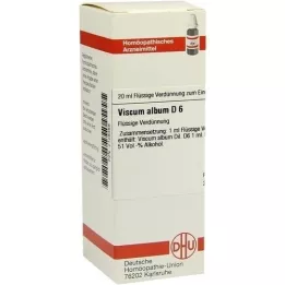VISCUM ALBUM Diluição D 6, 20 ml