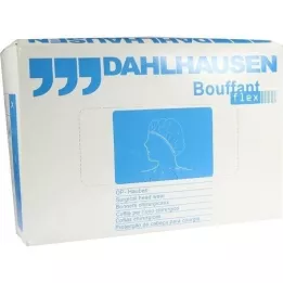 OP-HAUBE Bouffant Flex branco, 100 unid