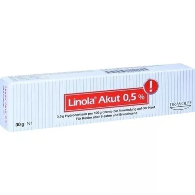 LINOLA creme agudo 0,5%, 30 g LINOLA creme agudo 0,5%, 30 g