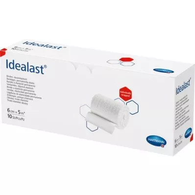 IDEALAST Bandagem 6 cmx5 m branca, 1 peça IDEALAST Bandagem 6 cmx5 m branca, 1 peça