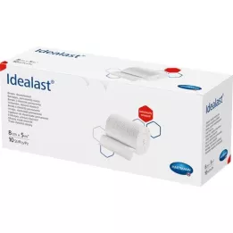 IDEALAST Bandagem 8 cmx5 m branca, 1 peça