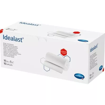 IDEALAST Bandagem 10 cmx5 m branca, 1 peça