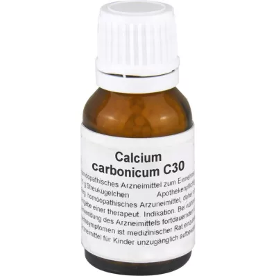 CALCIUM CARBONICUM C 30 glóbulos, 15 g CALCIUM CARBONICUM C 30 glóbulos, 15 g