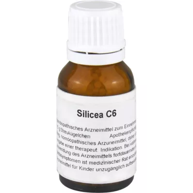 SILICEA Glóbulos C 6, 15 g