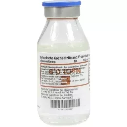 KOCHSALZLÖSUNG Frasco de vidro 0,9% Fresenius, 100 ml