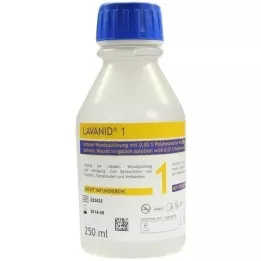 LAVANID 1 solução de irrigação de feridas, 250 ml