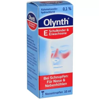 OLYNTH 0,1% para adultos gotas nasais, 10 ml OLYNTH 0,1% para adultos gotas nasais, 10 ml