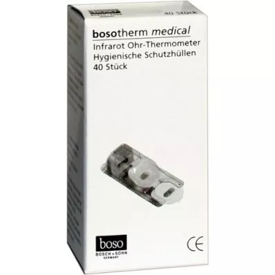 BOSOTHERM Capas protetoras para termômetro médico, 40 unidades BOSOTHERM Capas protetoras para termômetro médico, 40 unidades