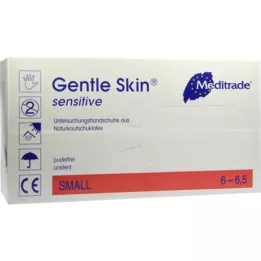 GENTLE SKIN Sensitive U.Hands.Lat.unster.pf tamanho S, 100 peças
