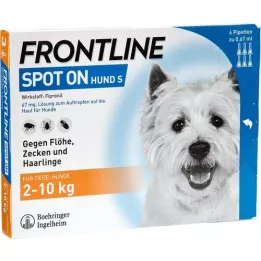 FRONTLINE Ponto no veterinário H 10. Solução, 6 peças