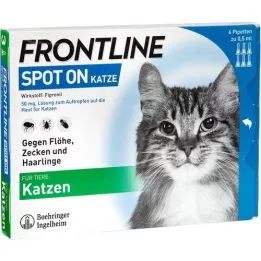 FRONTLINE Solução Spot on K para gatos, 6 unidades