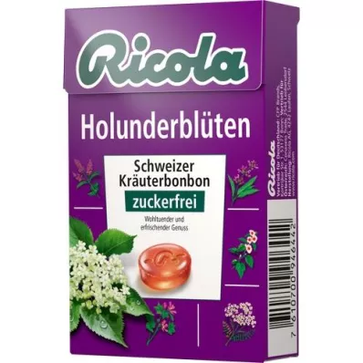 RICOLA doces de flor de sabugueiro o.Z.Box, 50 g RICOLA doces de flor de sabugueiro o.Z.Box, 50 g